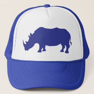 Rhinoceros Silhouette Trucker Hat