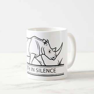 Rhinoceros - Strength In Silence Coffee Mug