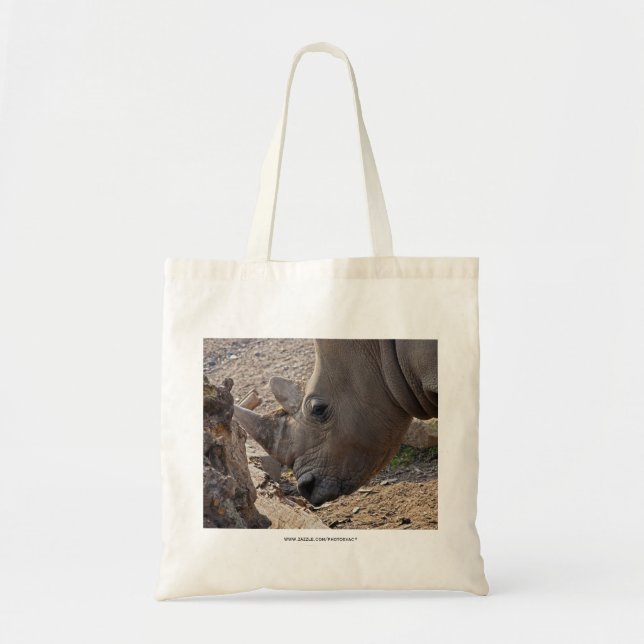 Rhinoceros Tote Bag (Front)