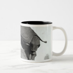 Rhinoceros Two-Tone Coffee Mug