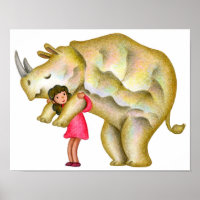 Rhinoceros wants to be spoiled by a girl.