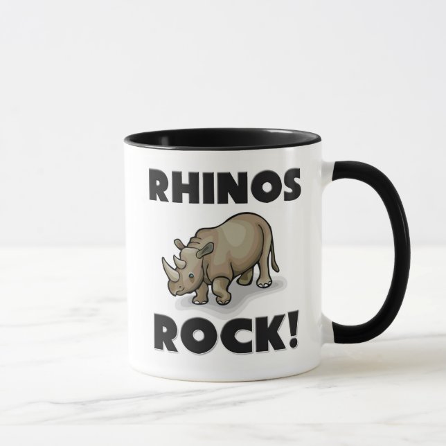 Rhinos Rock Mug (Right)