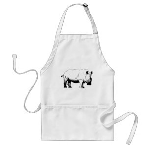 Rhinos Rock Standard Apron