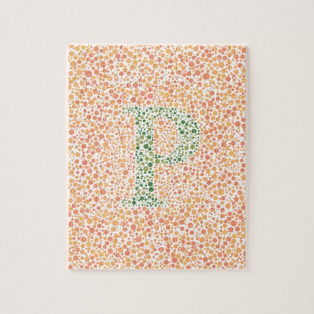 Rho Eye Test Jigsaw Puzzle (Vertical)