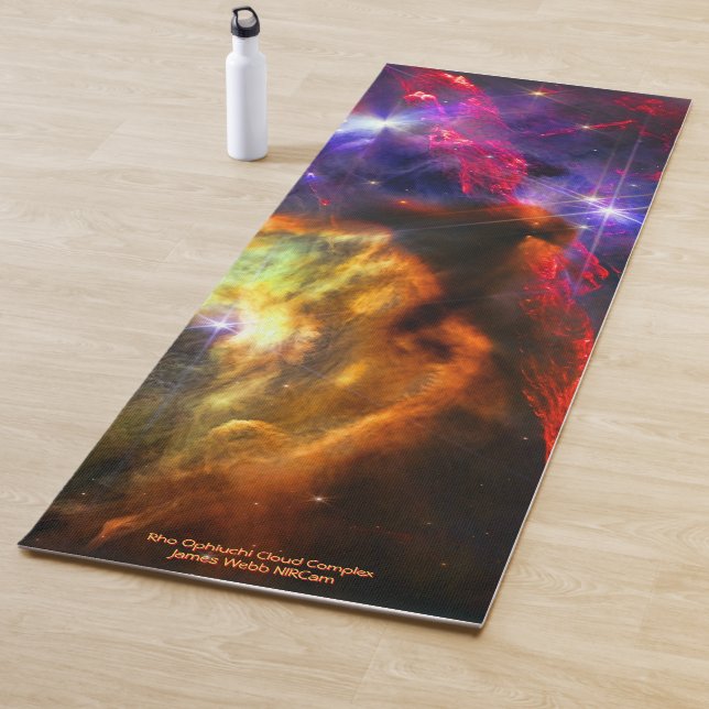 Rho Ophiuchi Cloud Complex - James Webb NIRCam Yoga Mat (In Situ)