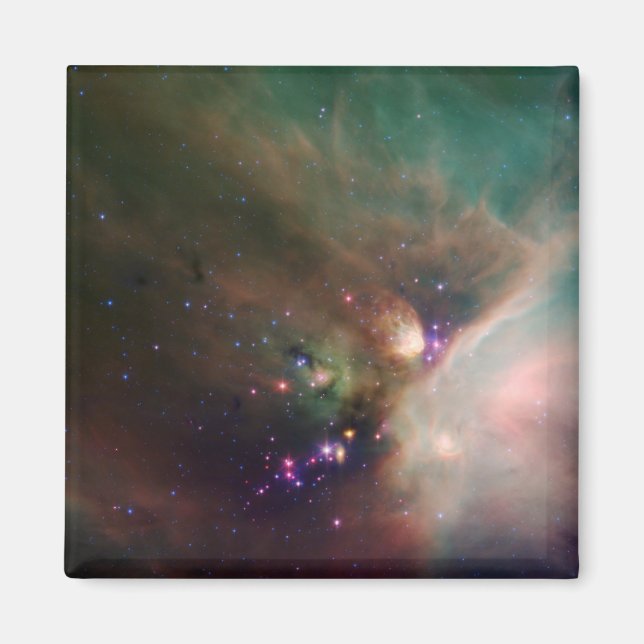Rho Ophiuchi nebula Magnet (Front)