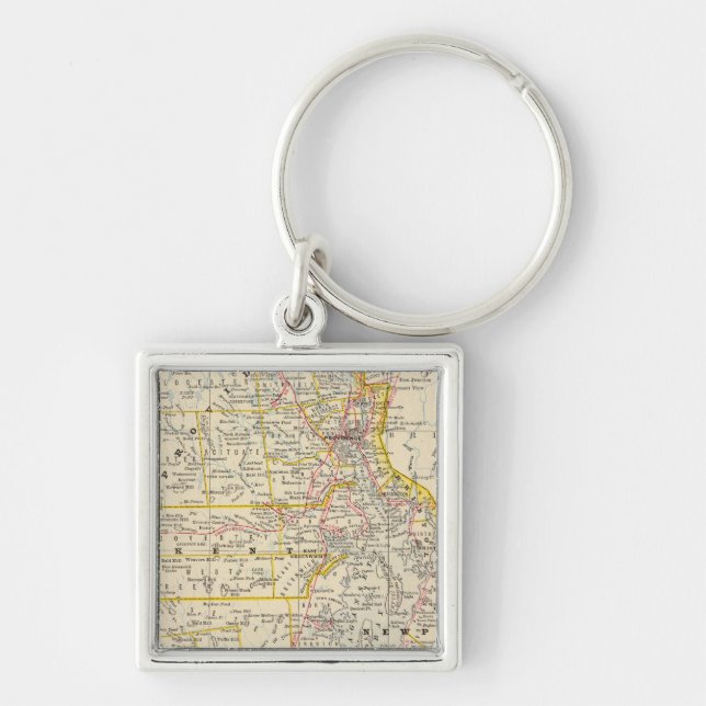 Rhode Island 3 Key Ring (Front)