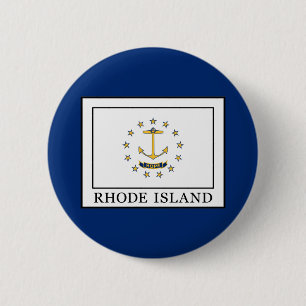 Rhode Island 6 Cm Round Badge