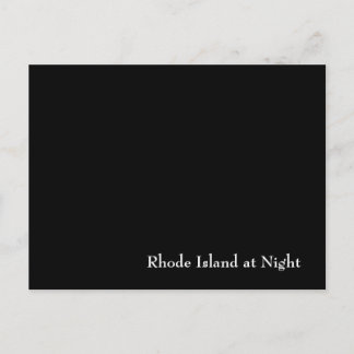 Rhode Island at Night Postcard
