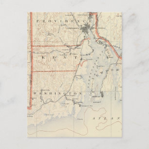 Rhode Island atlas 2 Postcard