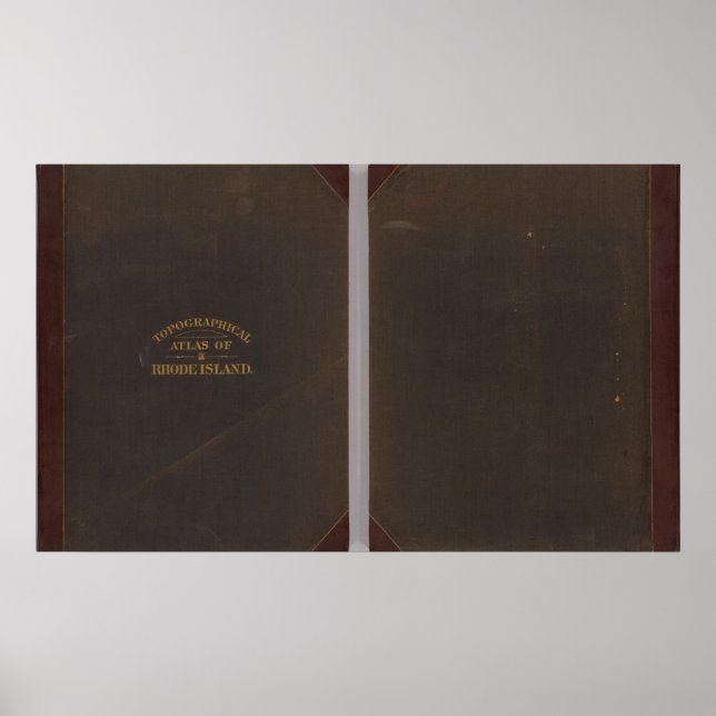 Rhode Island atlas Poster (Front)