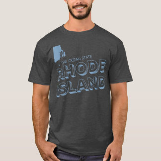 Rhode Island Bold Tet The Ocean State Travel Summe T-Shirt