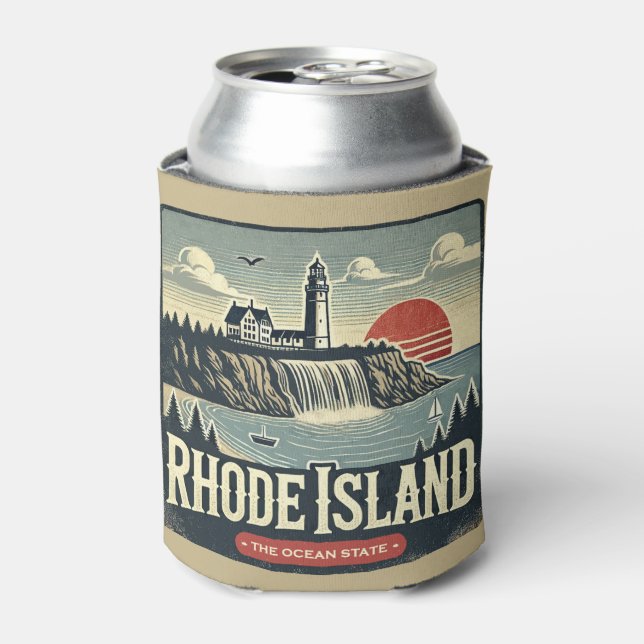Rhode Island Can Cooler (Can Front)