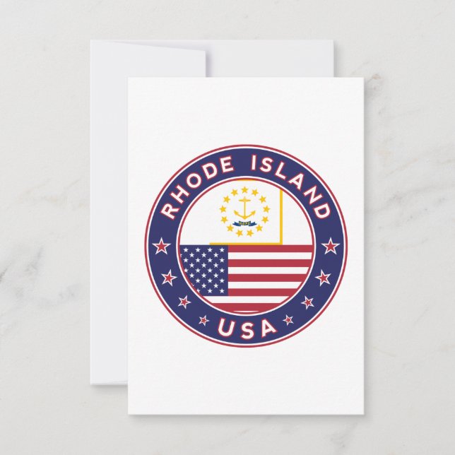 Rhode Island Card (Front)