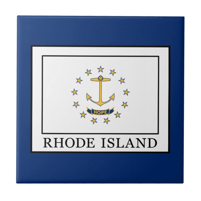 Rhode Island Ceramic Tile (Front)