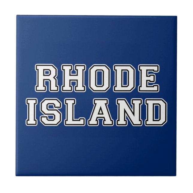 Rhode Island Ceramic Tile (Front)