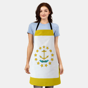 Rhode Island flag Apron