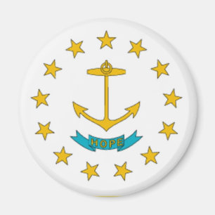 Rhode Island Flag Magnet
