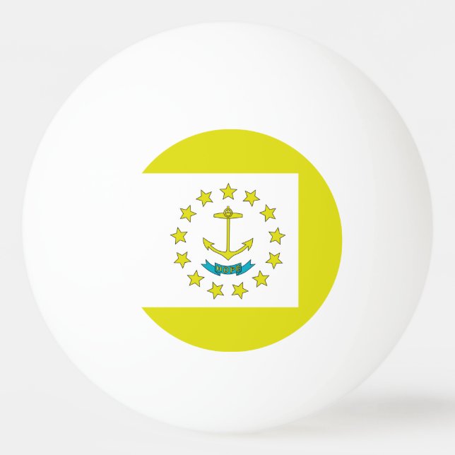 Rhode Island flag Ping Pong Ball (Front)