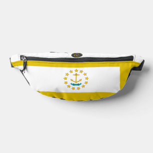 Rhode Island flag-Seal Bum Bags