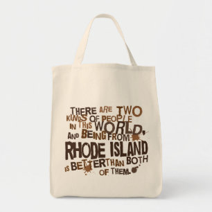 Rhode Island (Funny) Gift Tote Bag