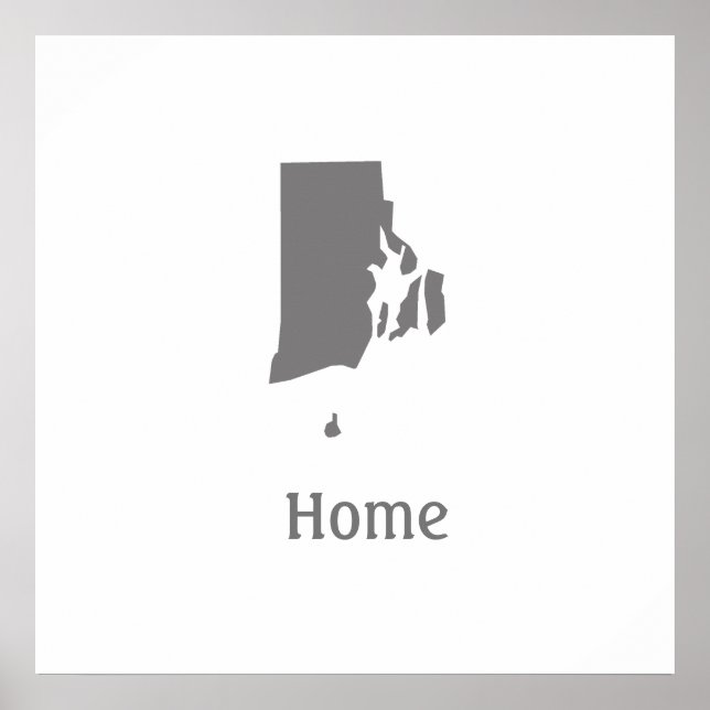 Rhode Island Home Poster (Front)