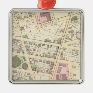 Rhode Island Hospital Cram School Metal Tree Decoration