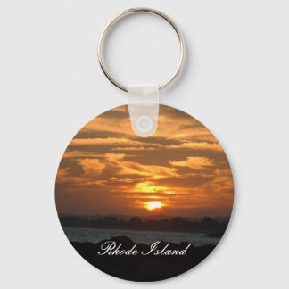 Rhode Island Key Ring