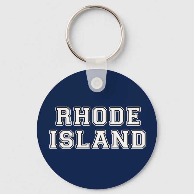 Rhode Island Key Ring (Front)