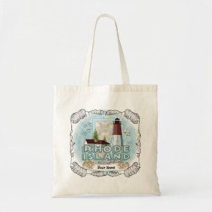 Rhode Island Lighthouse Tote Bag