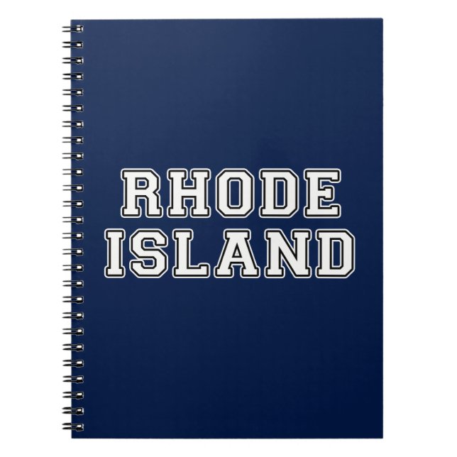 Rhode Island Notebook (Front)