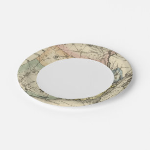 Rhode Island Paper Plate