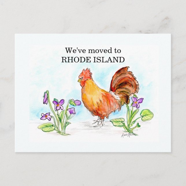 Rhode Island Postcard (Front)