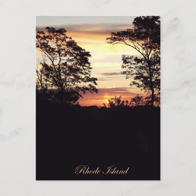 Rhode Island Postcard (Front)