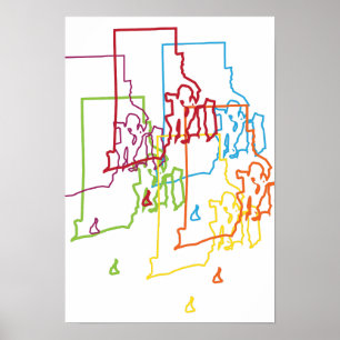 rhode island pride blur poster