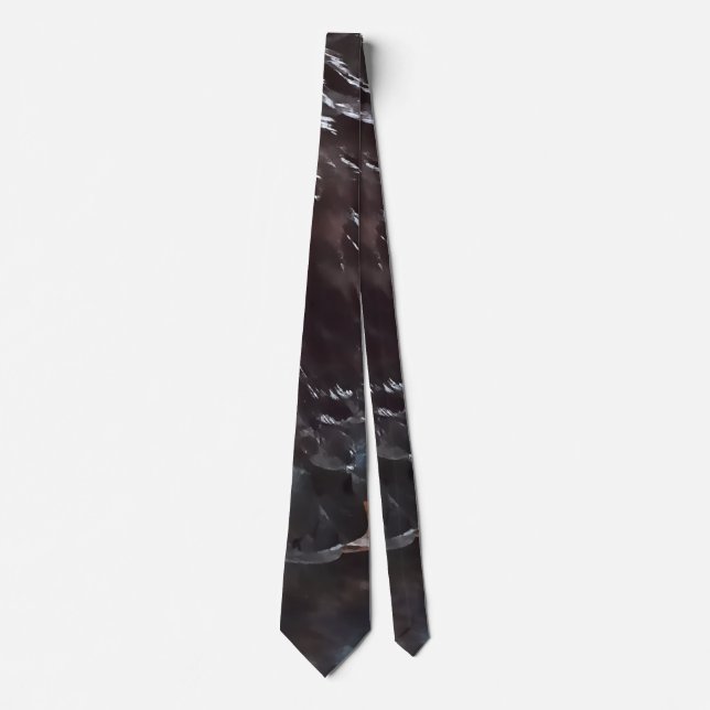Rhode Island Red Rooster Tie (Front)