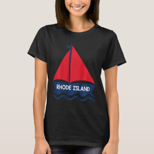 Rhode Island Sailing Boat Boys Girls Toddler  T-Shirt