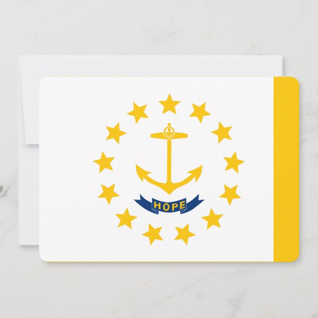 Rhode Island State Flag Design (Front)