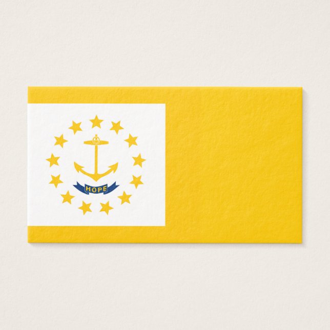 Rhode Island State Flag Design (Front)