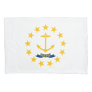 Rhode Island State Flag Pillowcase