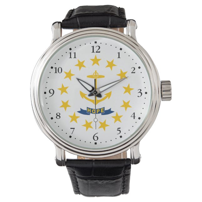 Rhode Island State Flag Watch (Front)