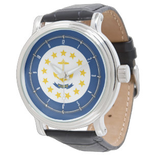Rhode Island State Flag Watch Design