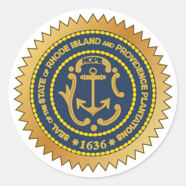 Rhode Island State Seal (Front)