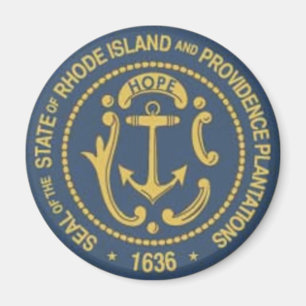 Rhode Island State Seal Magnet