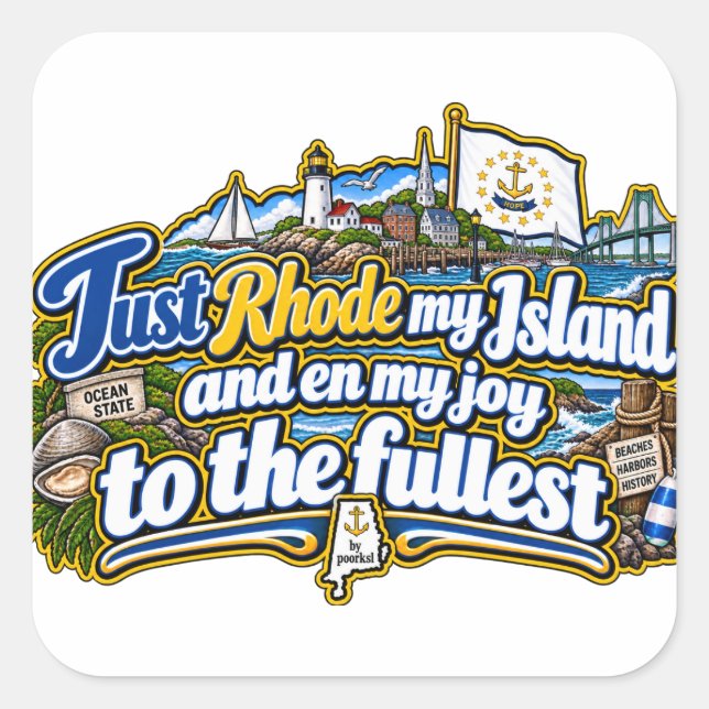 Rhode Island sticker (Front)