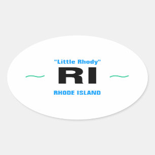 RHODE ISLAND stickers (4)