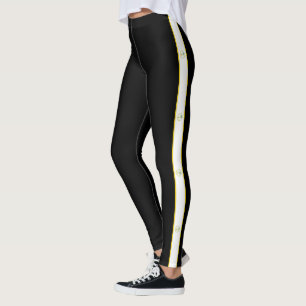 Rhode Island stripe flag Leggings