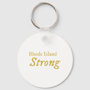 Rhode Island Strong   Key Ring