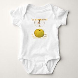 Rhode Island Territory Fruit The Rhode Island Baby Bodysuit