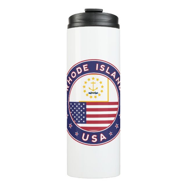 Rhode Island Thermal Tumbler (Front)